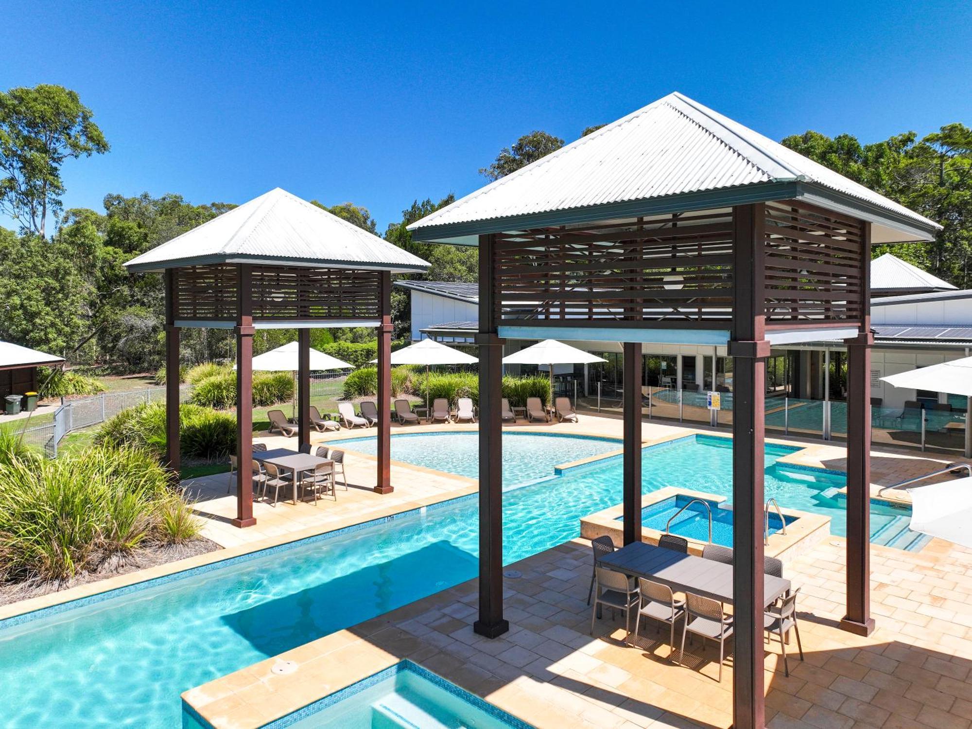 海滩公路度假屋酒店 Noosa North Shore 外观 照片